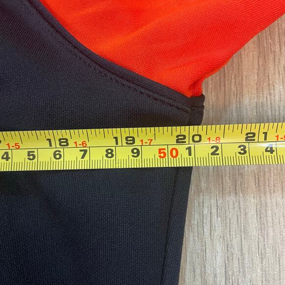 Nike MLB Miami Marlins Full Zip Track Jacket Men’s Large Orange Navy SP13 - Picture 6 of 11